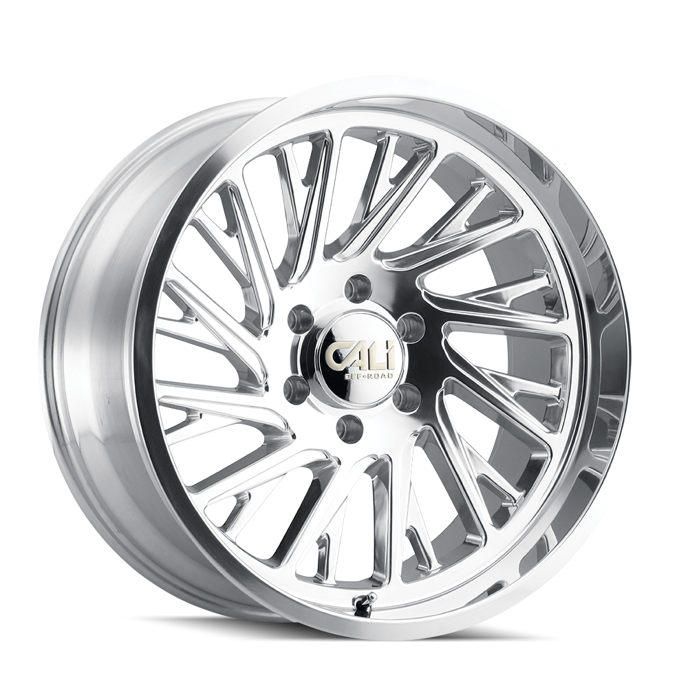 CALI OFF-ROAD PURGE 9114 POLISHED 20X10 8-170 -25MM 125.2MM